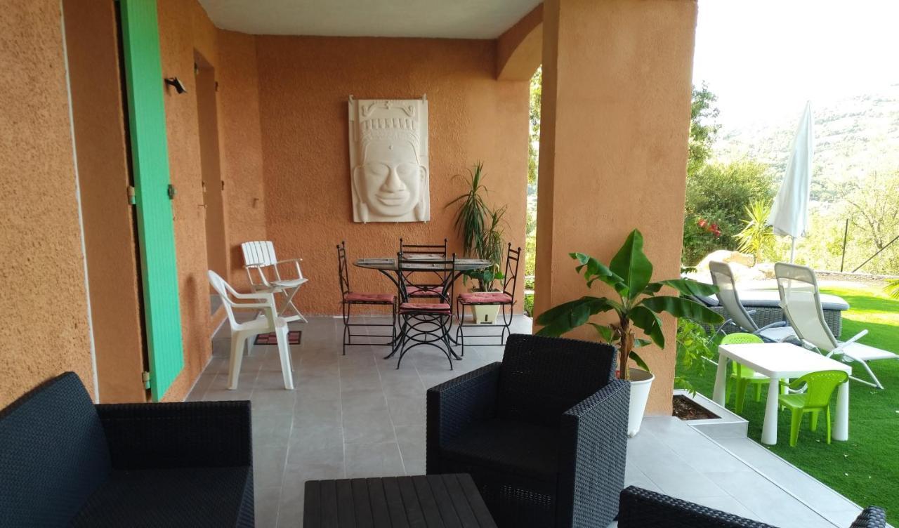 Superbe Bas De Villa 80 M2 Piscine Privee Reservee Aux Vacanciers Avec Vue Magnifique 6 Couchages La Londe-les-Maures Eksteriør bilde
